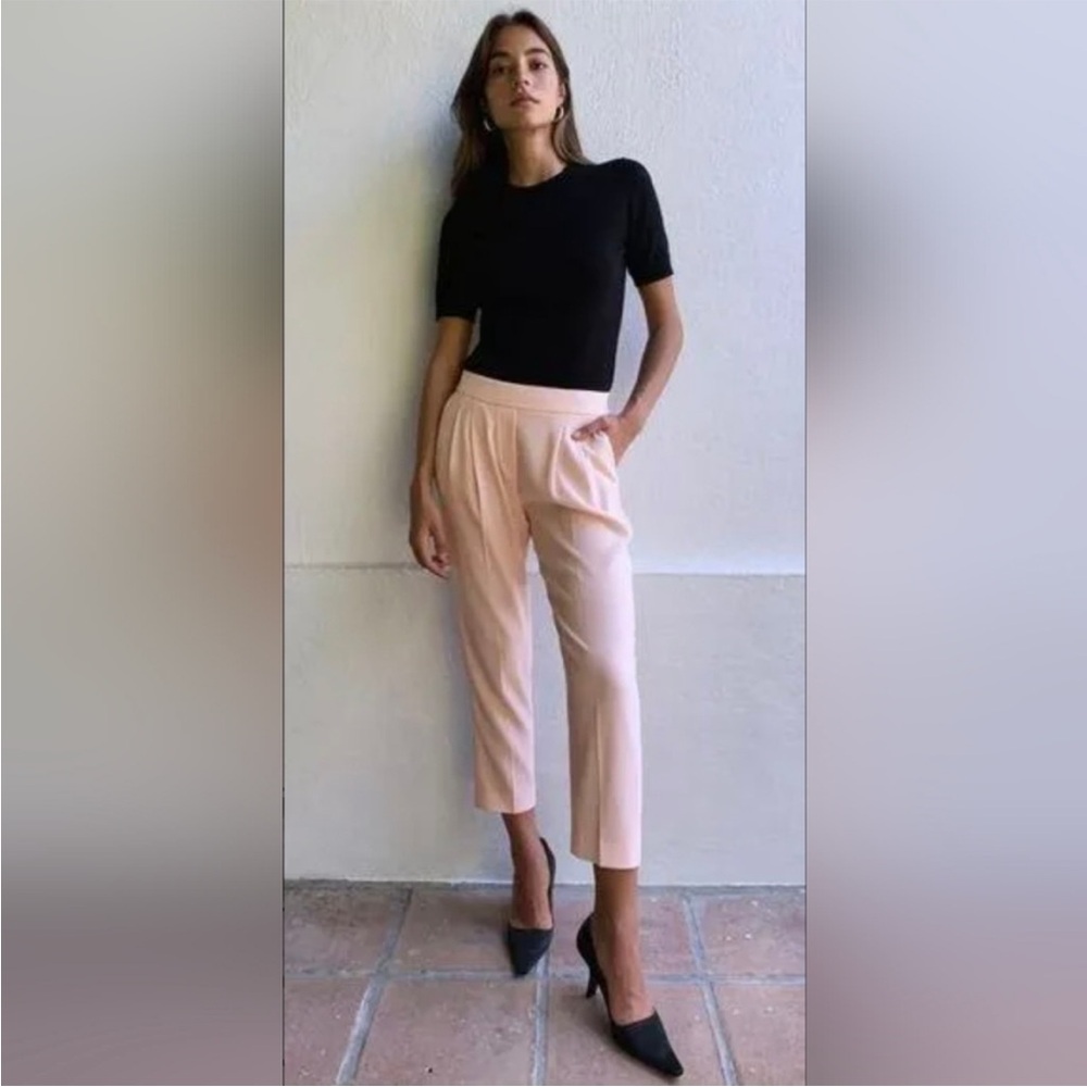 Babaton Aritzia Cohen Pants in light pink Size 10